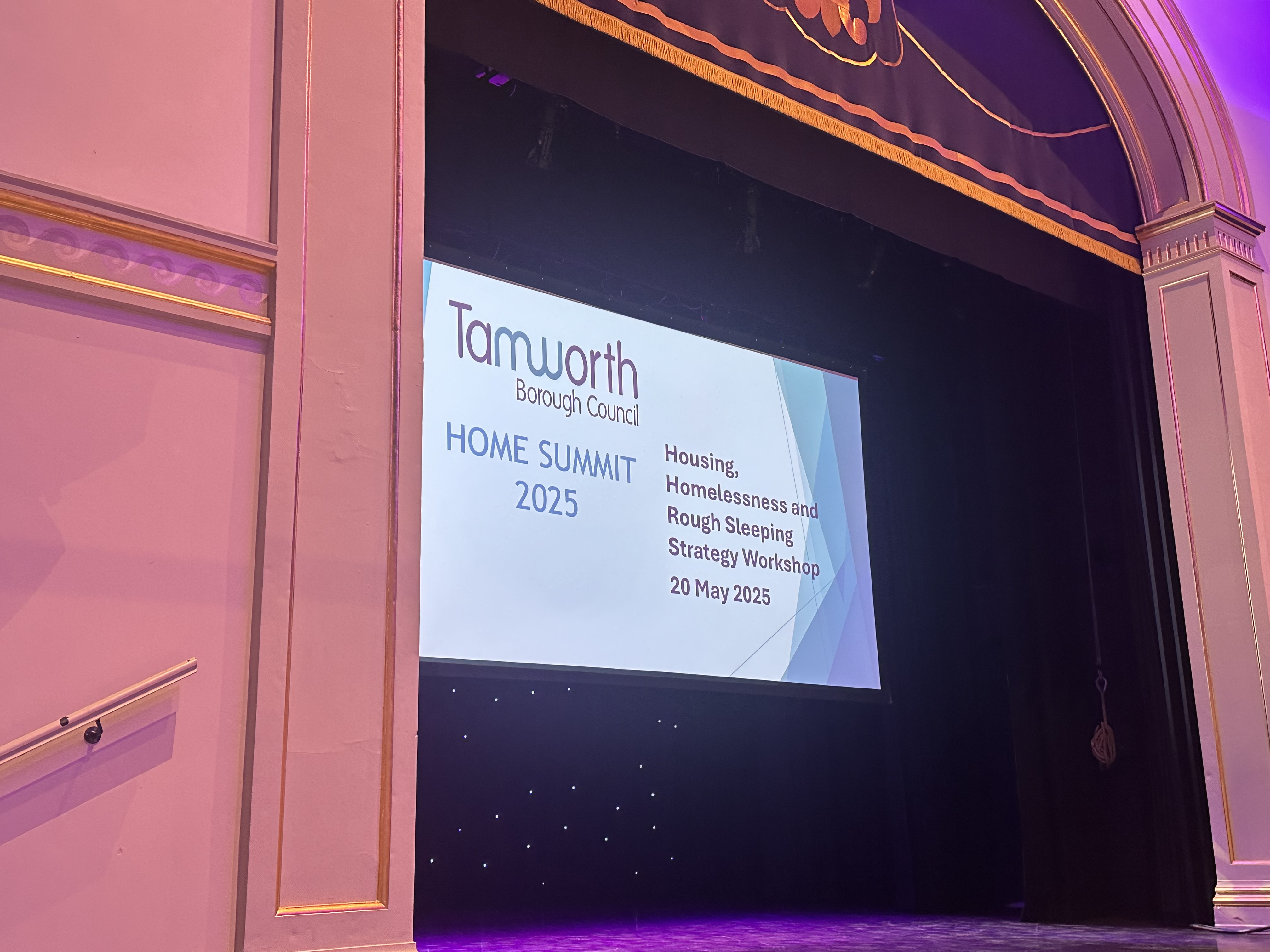 A screen showing 'Home Summit'