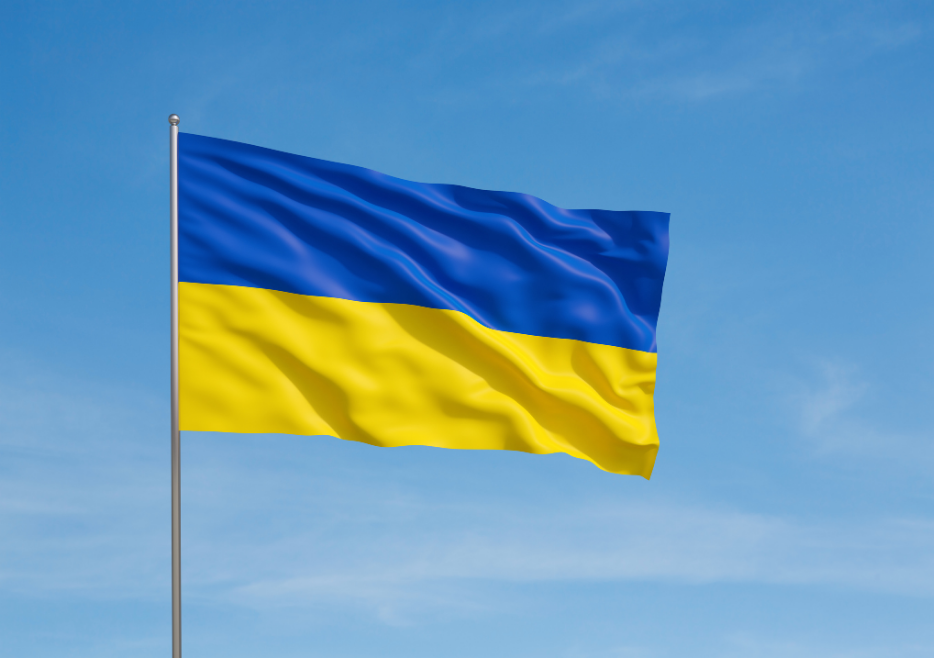 Ukraine flag 