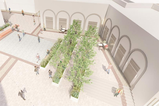 artist impression of units